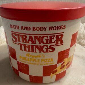 Stranger Things Argyle's Pineapple Pizza 3-Wick Candle from Bath and Body Works